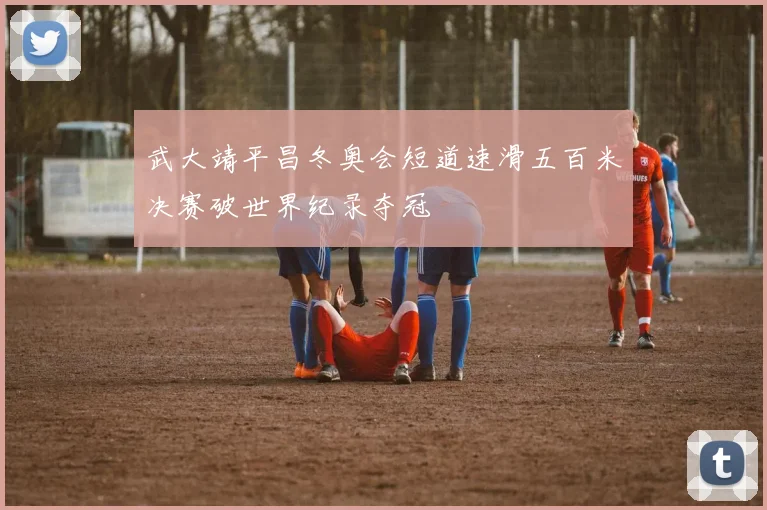 武大靖平昌冬奥会短道速滑五百米决赛破世界纪录夺冠